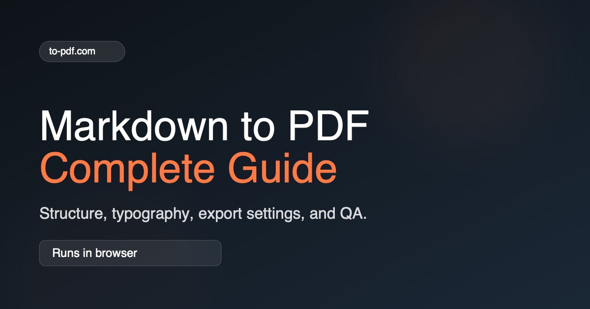 Obsidian note to PDF cover